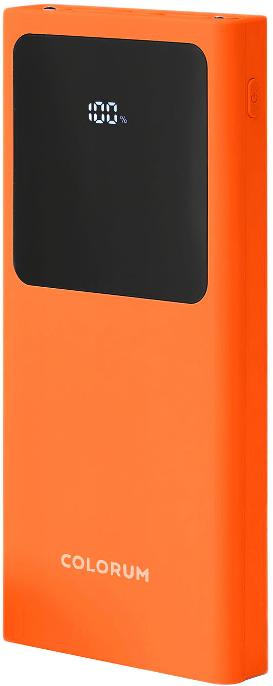 External Battery Colorum CPB10-02, 10000mAh, 10W, 2 x USB-A, Orange 
