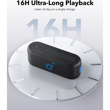 Portable Bluetooth Speaker Anker SoundCore Select 2S, 20W, Waterproof, Black A3171011 