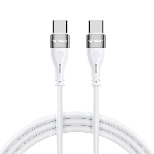 USB-C Charging Cable - USB-C WZK WSTCC1, 65W, 1m, White 