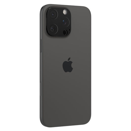 Spigen Optik Back Camera Protective Film for Apple iPhone 15 Pro Max / 15 Pro, Glass Protected, Full Glue, Set 2 pieces, Black AGL05273 AGL05273 