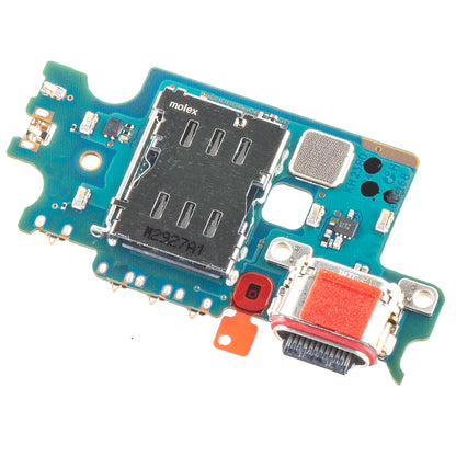 Samsung Galaxy Galaxy S22+ 5G S906, Swap GH96-14805A SIM Reader Module - Microphone - Charging Connector Board with Swap GH96-14805A 
